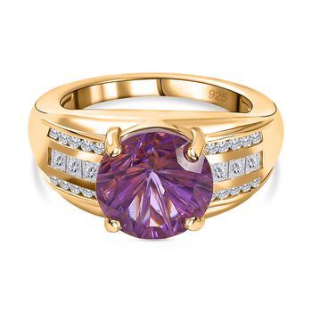 AA Marokkanischer Amethyst und Zirkon Ring - 5,70 ct.