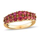 Rubellit Cluster Ring - 1,18 ct. image number 3
