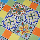3er-Set Mosaik Tisch und 2 Stühle, Größe T: 60x60x70 cm, S: 39x44x90 cm, Mehrfarbig image number 4
