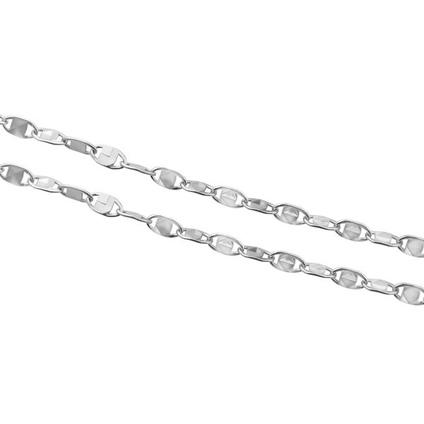 925 Silber Versilberung Kette ca. 45 cm ca. 3,10g image number 2