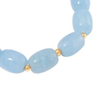 Flexibles Aquamarin Armband - 165 ct.