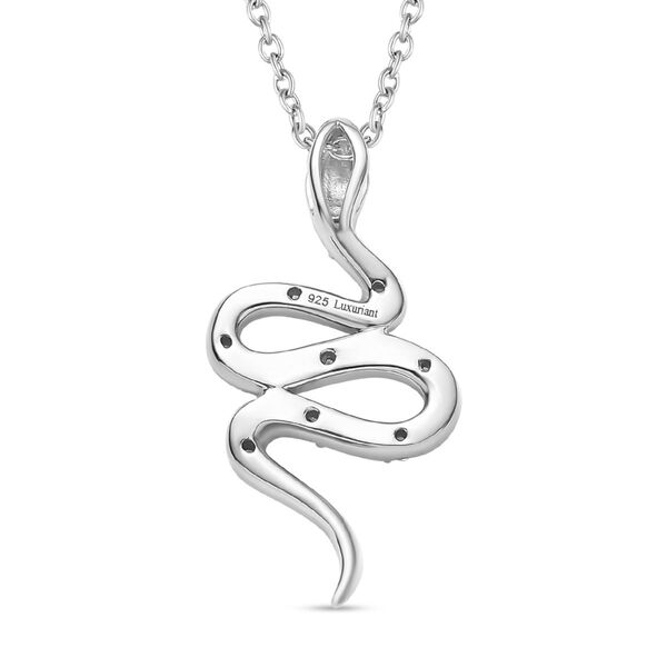 LUXURIANT DIAMOND - Lab Grown Diamant SI-GH Anh&auml;nger mit Kette, 925 Silber rhodiniert ca. 0.15 ct image number 5