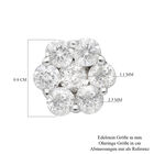 Diamant zertifiziert I2-I3/G-H Pressure Set Ohrstecker 375 Weißgold 1,00 ct image number 5