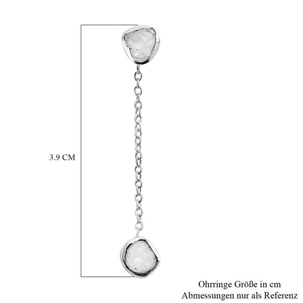 Weiße Polki Diamant-Ohrringe - 0,50 ct. image number 5