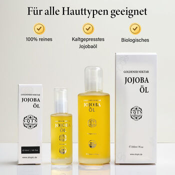 SQIN Botanicals- Kaltgepresstes, nat&uuml;rliches Jojoba&ouml;l