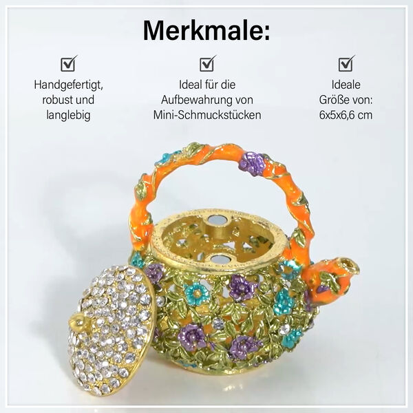 Teekanne Deko Schmuckdose image number 6