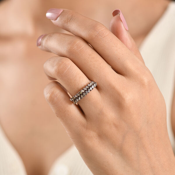 D'Joy nat&uuml;rlicher Champagner Diamant Ring - 0,50 ct. image number 2