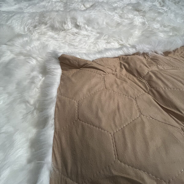 Luxury Edition: Kunstfell Teppich, 160x230cm, Weiß image number 4