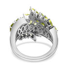 Natürlicher Peridot und Zirkon-Ring - 3,64 ct. image number 5