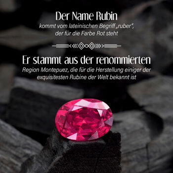 Montepuez Rubin Anh&auml;nger - 2,66 ct.