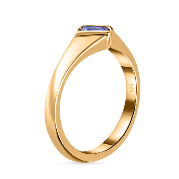 Tansanit Solitär Ring - 0,40 ct. image number 5