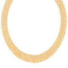 925 Silber Gelbes Gold Halskette ca. 50 cm ca. 14,68g