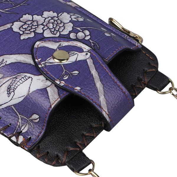 Crossbody Tasche, Blumenmuster image number 5