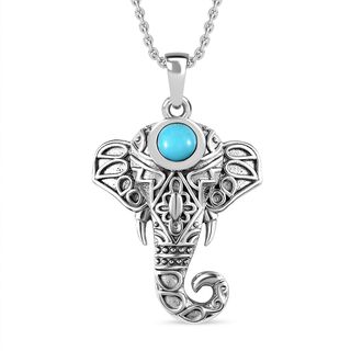 AA Sleeping Beauty Türkis Schmuckset 925 Silber platiniert ca. 0.52 ct