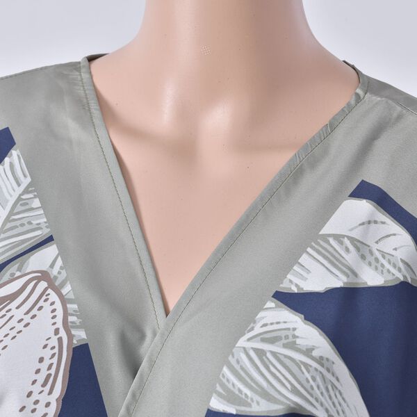 Kimono, Wei&szlig; und Gelb image number 6