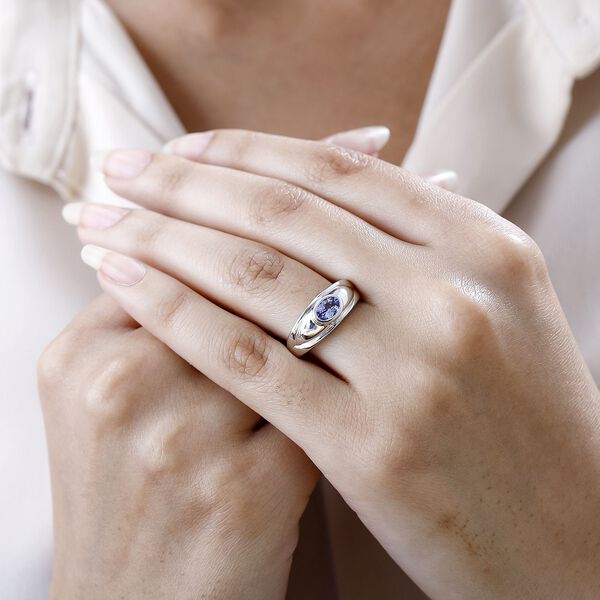 Tansanit Ring - 0,56 ct. image number 3