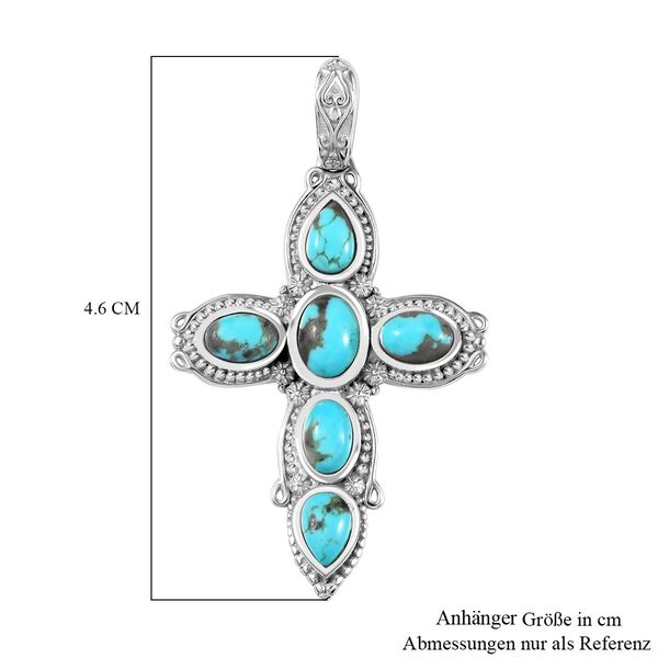 Sierra Nevada T&uuml;rkis Anh&auml;nger - 3,28 ct. image number 6