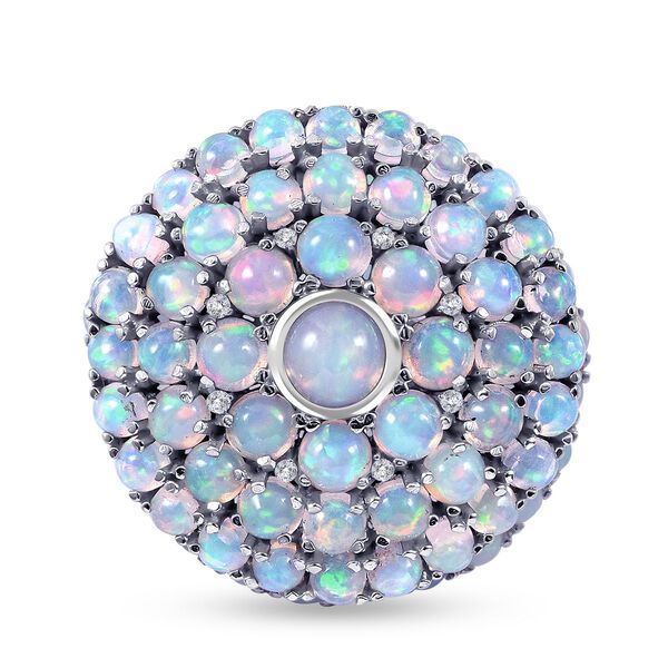 Nat&uuml;rlicher, &auml;thiopischer Welo Opal-Ring - 5,50 ct. image number 2