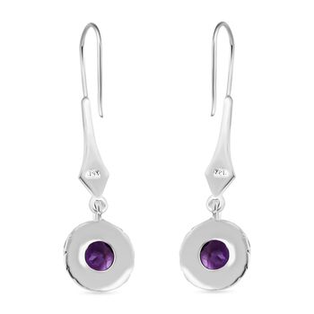 Royal Bali Kollektion- Afrikanische Amethyst-Ohrringe - 3,92 ct.