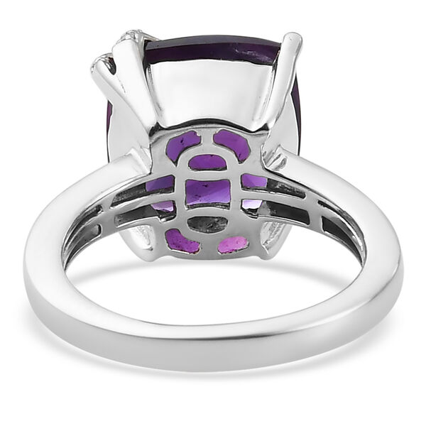 Lusaka Amethyst und Zirkon-Ring - 5,83 ct. image number 6