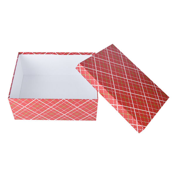 10er-Set Weihnachten Geschenkboxen, Weihnachtsmotiv, Rot  image number 4