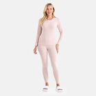 LA MAREY Signature - 2 teiliges Loungewear-Set mit 20% Seide und Kaschmir Proteinfaser eingereichert, Größe L