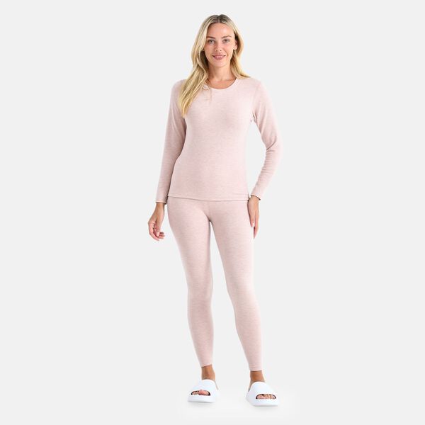 LA MAREY Signature - 2 teiliges Loungewear-Set mit 20% Seide und Kaschmir Proteinfaser eingereichert, Gr&ouml;&szlig;e L, Beige image number 0