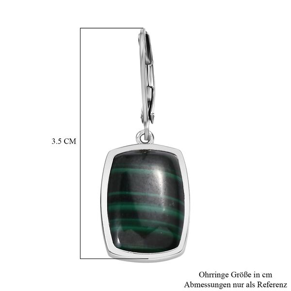 Malachit Ohrringe - 20,53 ct. image number 6