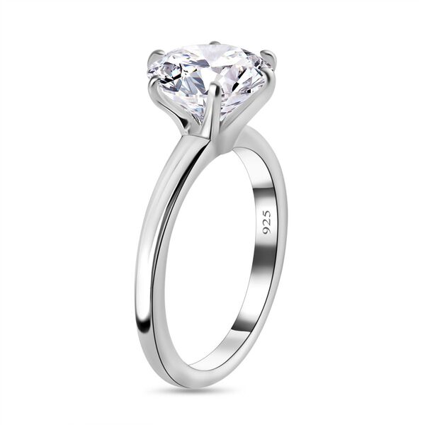 Funkelnde Königin- Moissanit Ring- 2,47 ct. image number 6