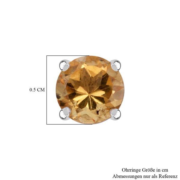 Citrin Ohrringe - 0.92 ct. image number 4