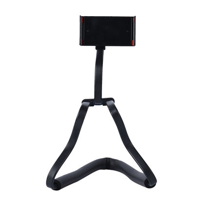 Biegbare Handyhalterung, Gr&ouml;&szlig;e: 55x10 cm, Schwarz