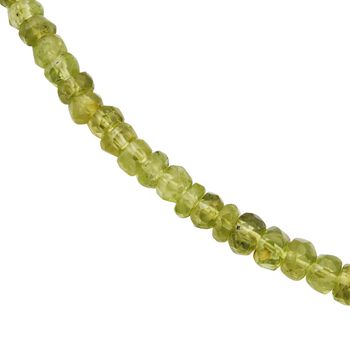 AA Peridot Halskette, 45 cm - 75 ct.