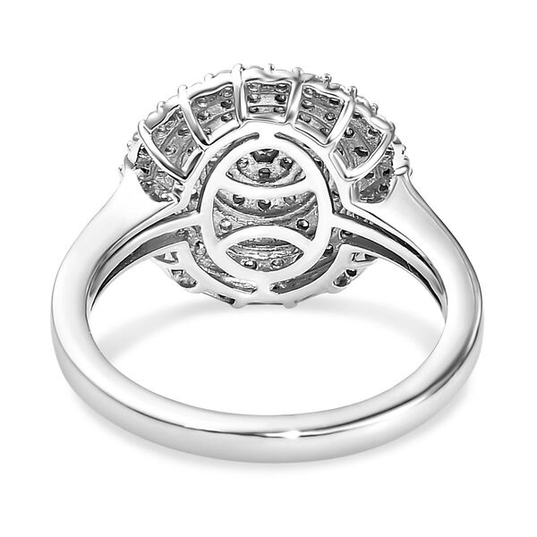 Diamant Cluster Ring - 1 ct. image number 6
