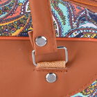 Damen Handtasche, Paisleymuster, Größe 30x30x12 cm, Mehrfarbig image number 4