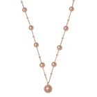 Halskette ca. 50 cm 925 Silber rosévergoldet