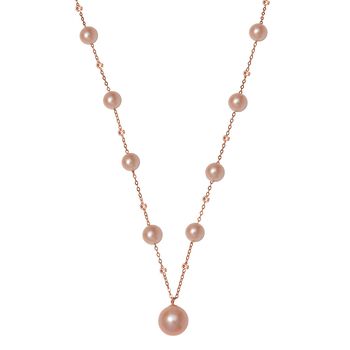 Halskette ca. 50 cm 925 Silber ros&eacute;vergoldet