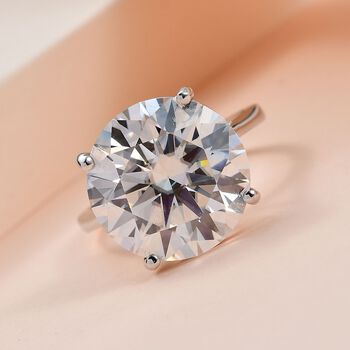 Moissanit Ring - 10 ct.
