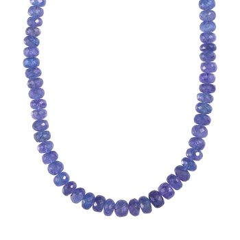 AAA Tansanit Halskette, 45cm - 117 ct.