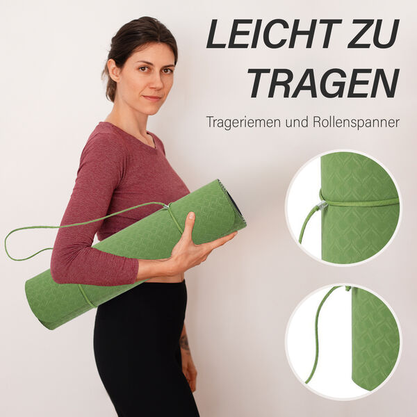 Yogamatte, gr&uuml;n image number 5