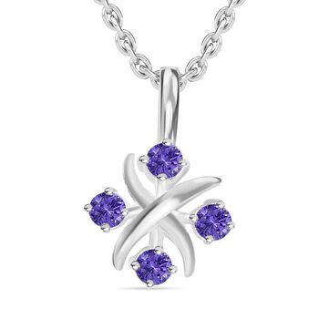 Designer Inspiriert XOXO Blauer Zirkonia Schmuckset 925 Silber und Edelstahl