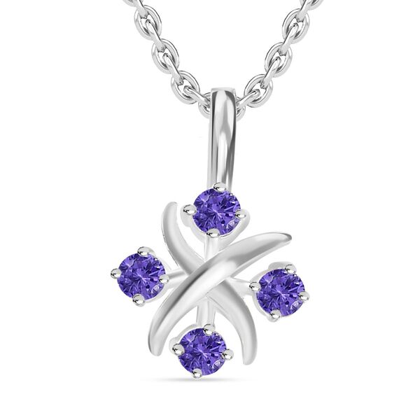 Designer Inspiriert XOXO Blauer Zirkonia Schmuckset 925 Silber und Edelstahl