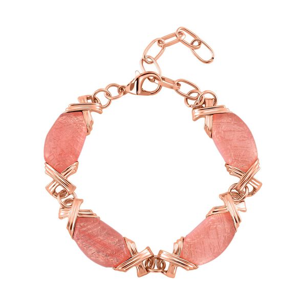 Kirschquarz 15,25+2,5cm Armband - 65 ct.