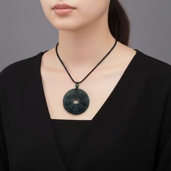 Nat&uuml;rlicher Olmek Jadeit Geldm&uuml;nze begehrt Halskette Flexibles ( 71 cm) ca. 60.00 ct