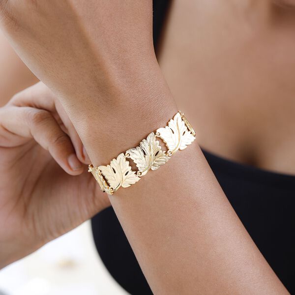 Deco-Blatt Armband, 19 cm image number 3