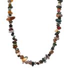 AA Indischer Achat Kette 70 cm, ca. 270,00 ct.