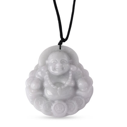 Wei&szlig;e Jade Halskette Flexibles (ca. 70 cm) ca. 230,00 ct.