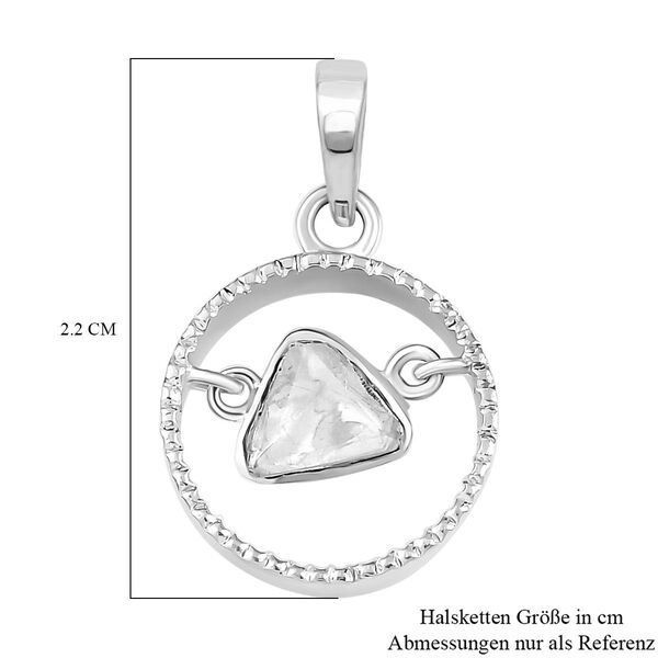 Handgearbeiteter Polki-Diamant-Anh&auml;nger image number 7