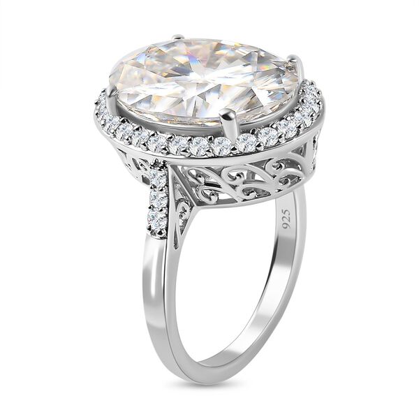 Moissanit Ring, ca. 10.48 ct image number 7