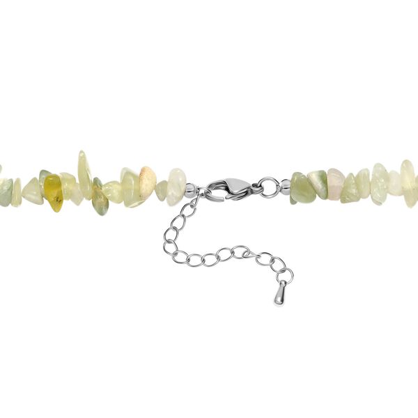 Prehnit und Serpentin Halskette, 60cm - 270 ct. image number 5