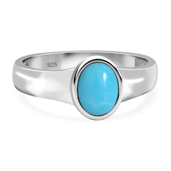 Amerikanischer, natürlicher Sleeping Beauty Türkis-Ring - 1,59 ct. image number 2